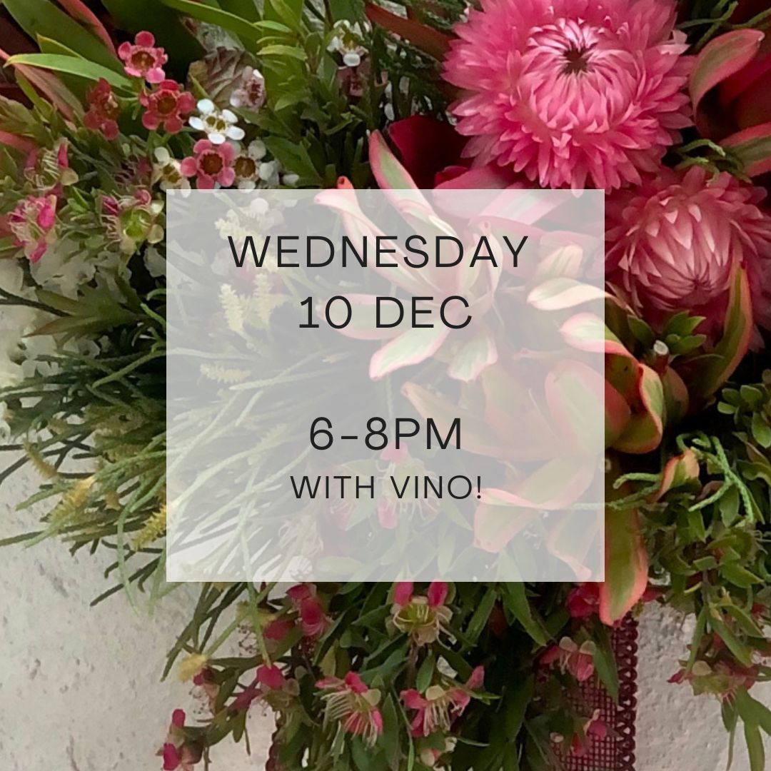 Christmas Wreath Making with Native Flowers | DECEMBER 2025