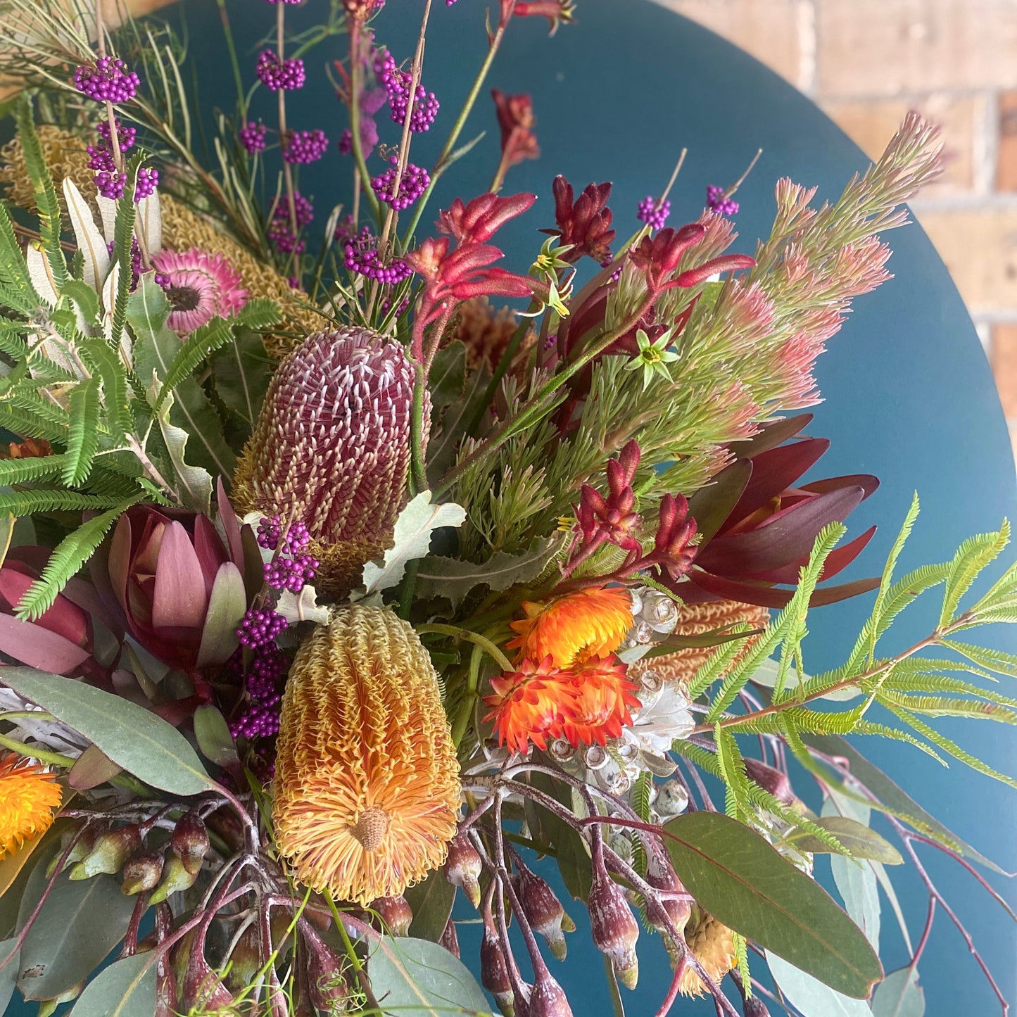 The Bold Experience signature Australian native flower arrangement in Bold size.