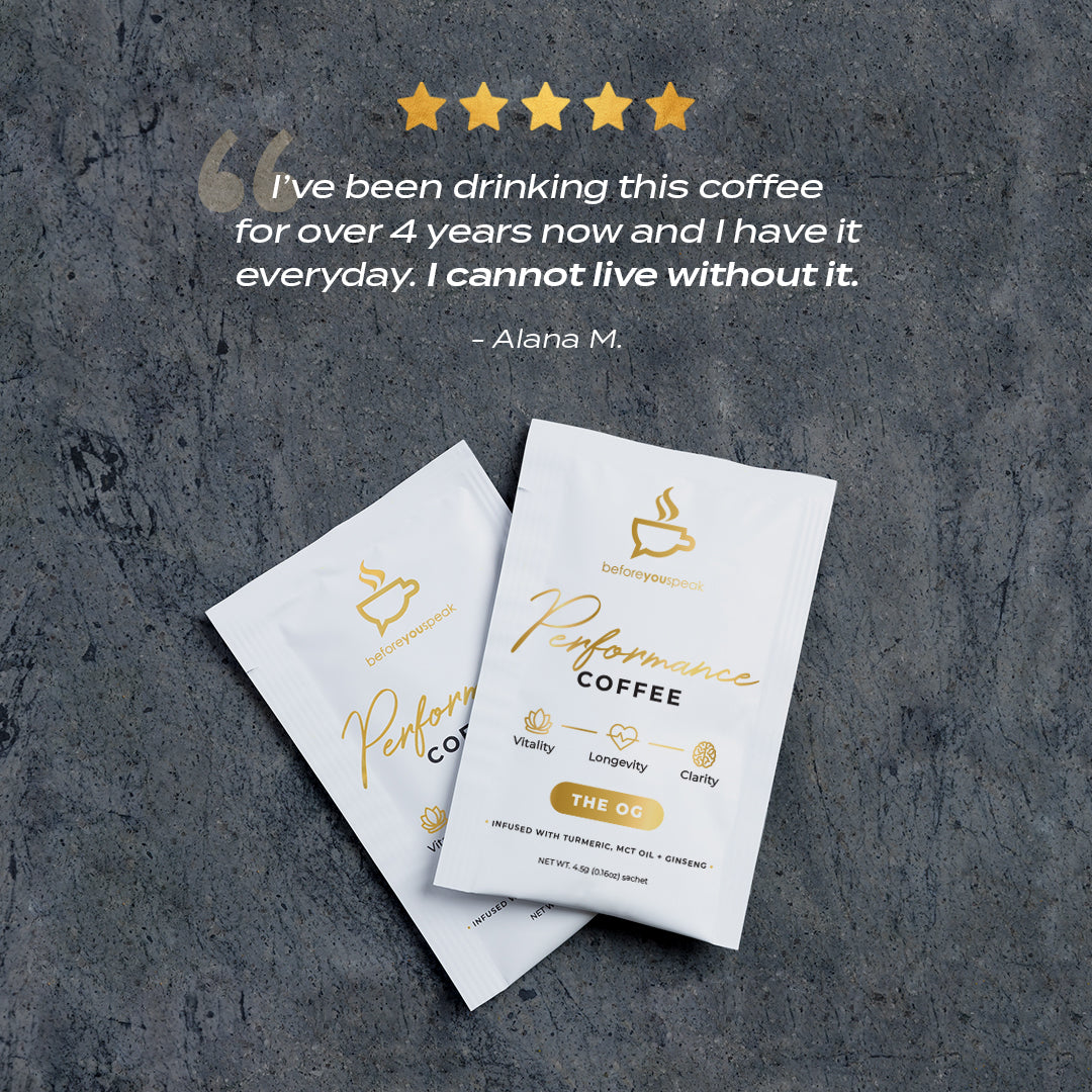 Beforeyouspeak Performance Coffee - The OG - 30 sachets